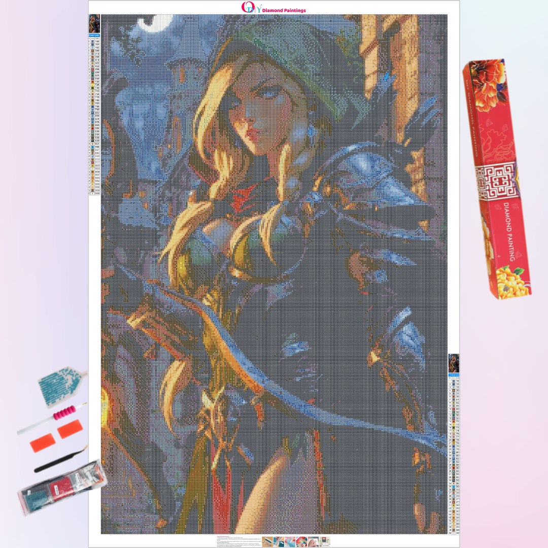 archer-sylvanas-diamond-painting-art-kit
