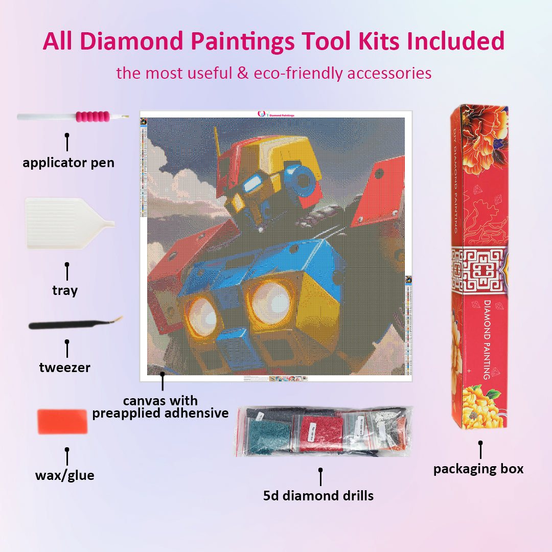 autobot-diamond-painting-art-kit