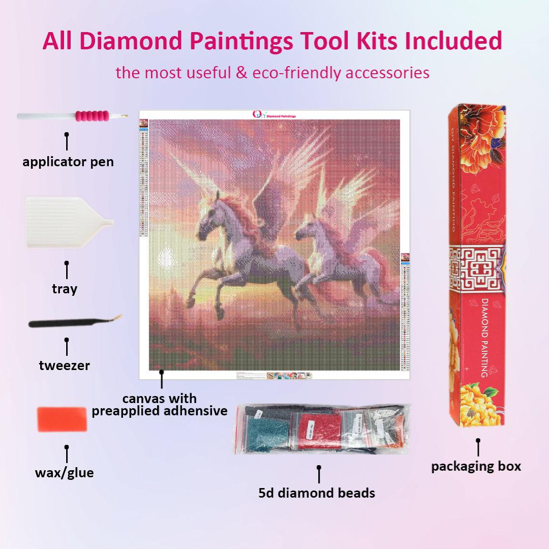 Flying Unicorns Diamond Painting