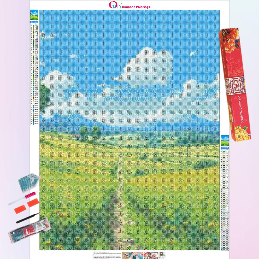 Spring Fields Diamond Painting