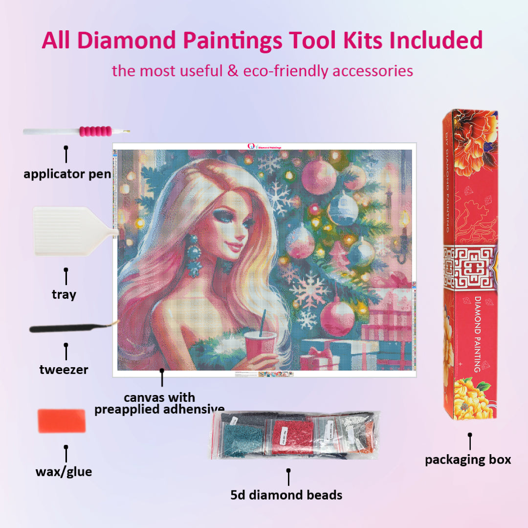 barbie-christmas-diamond-painting-art-kit