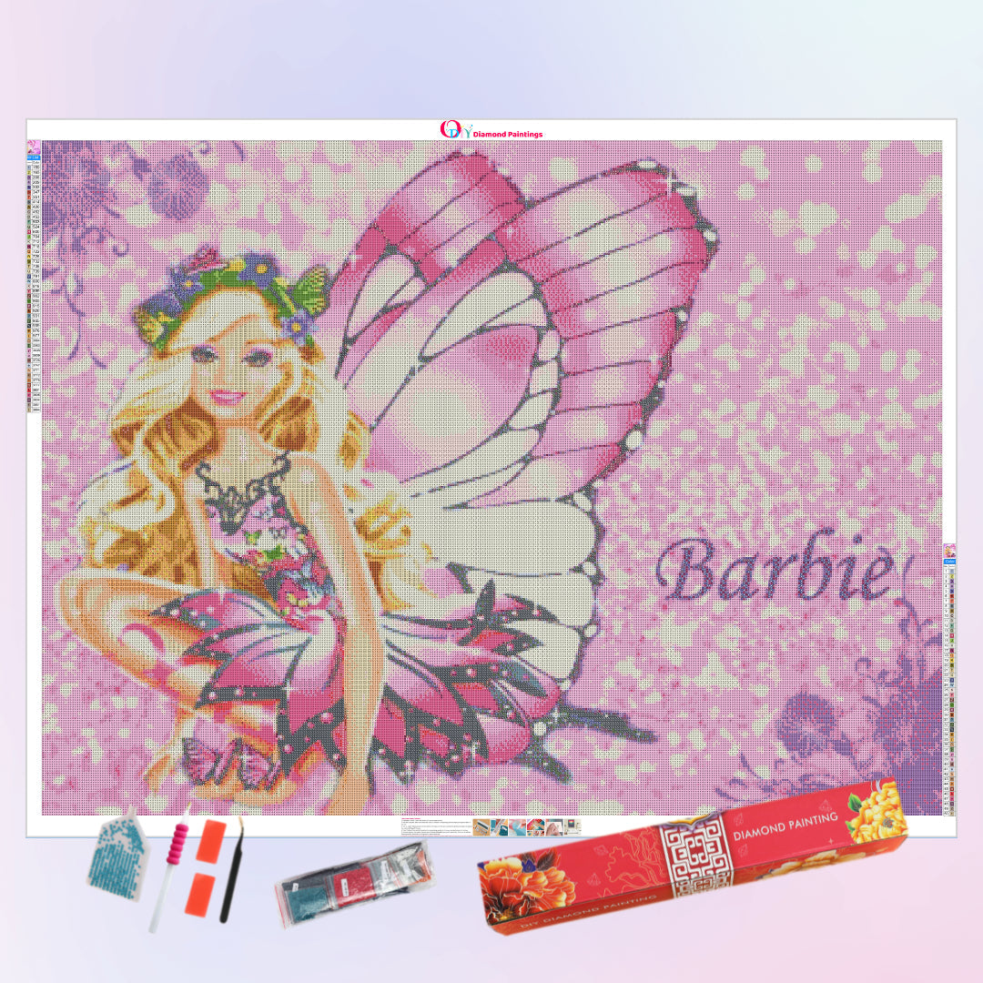 barbie-in-butterfly-dress-diamond-painting-art-kit