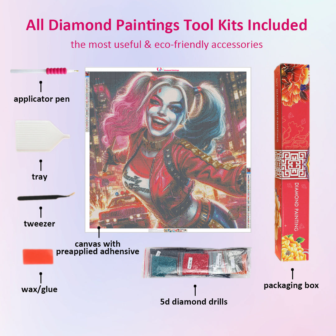 be-happy-harley-quinn-diamond-painting-art-kit