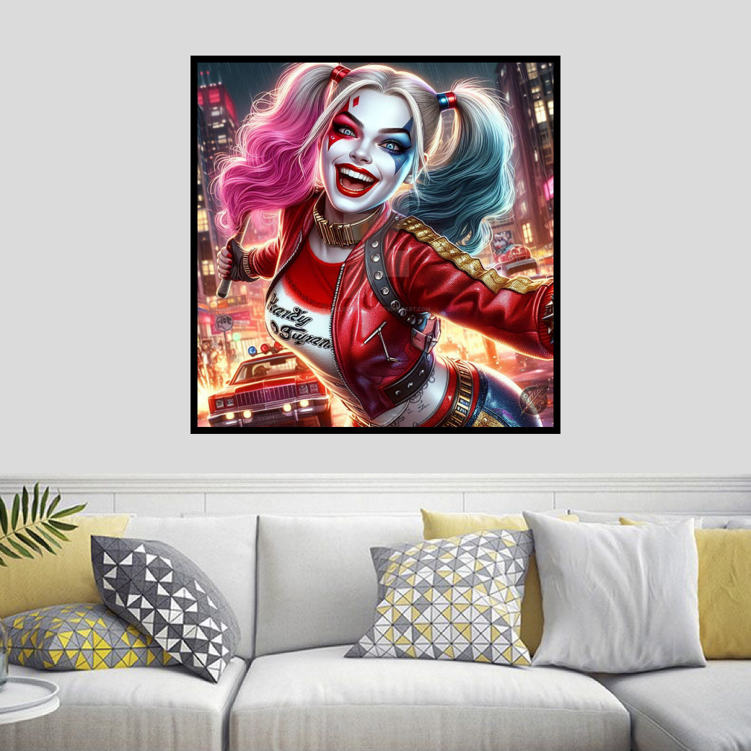 be-happy-harley-quinn-diamond-painting-art-kit