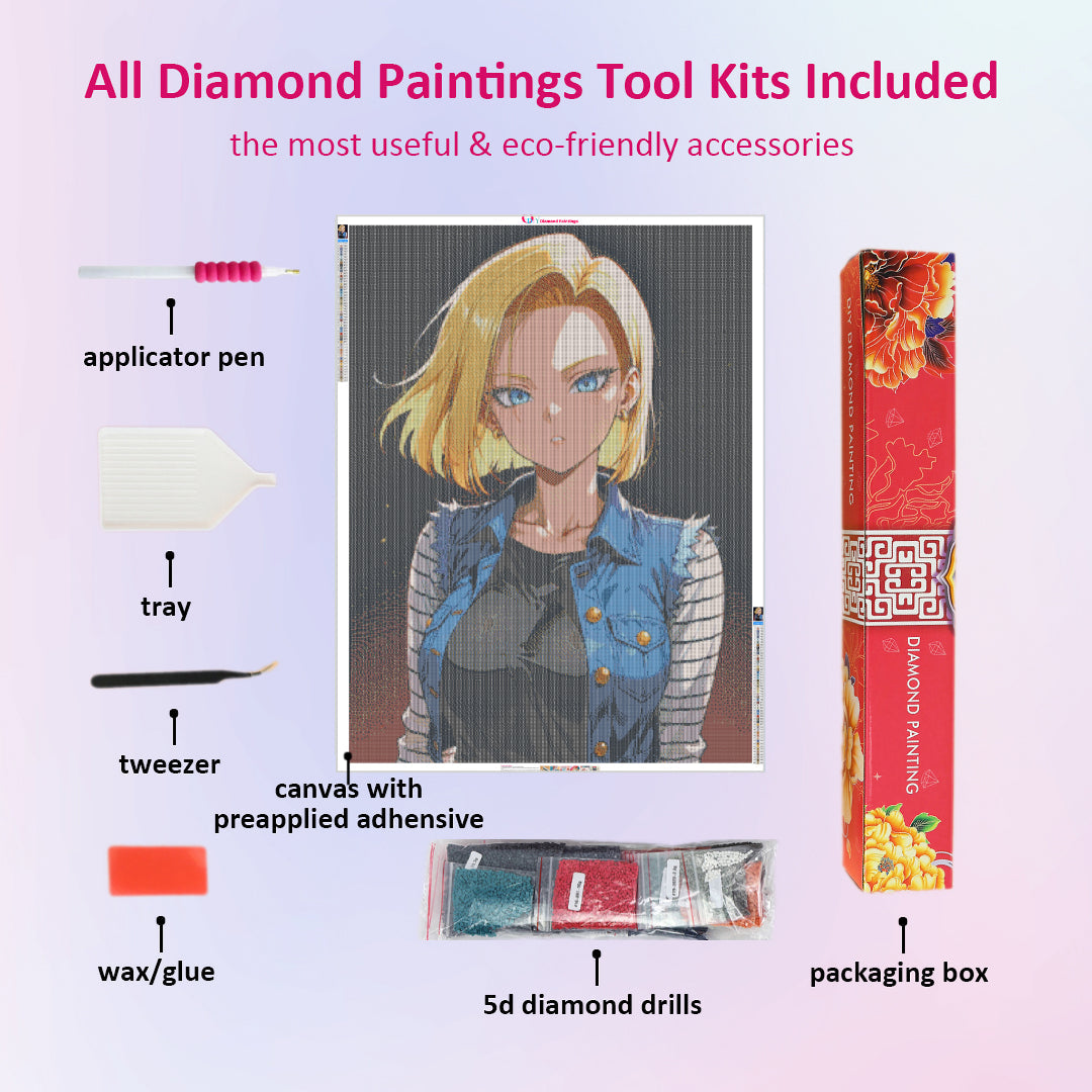 beautiful-android-18-diamond-painting-art-kit