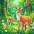 beautiful-deer-at-a-forest-diamond-painting-art-kit