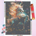 Unicorn Dancing with the Falling Flowers Diamond Painting