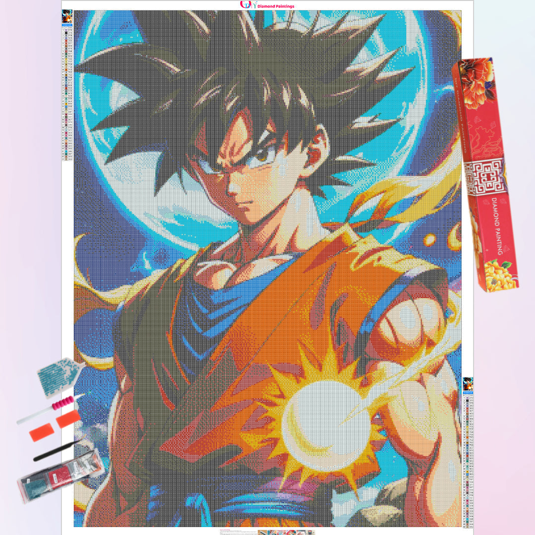 best-goku-diamond-painting-art-kit