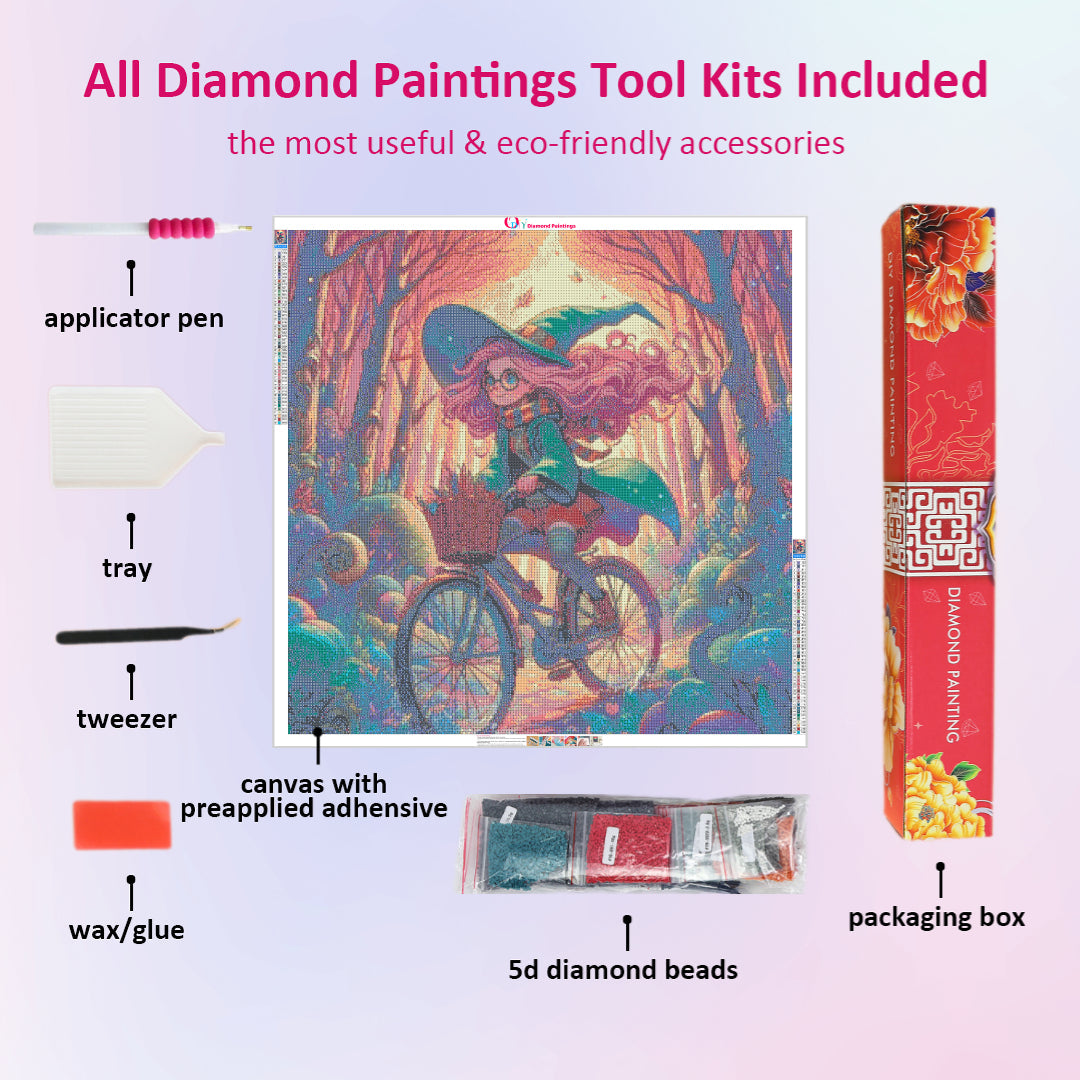biking-into-the-forest-diamond-painting-art-kit