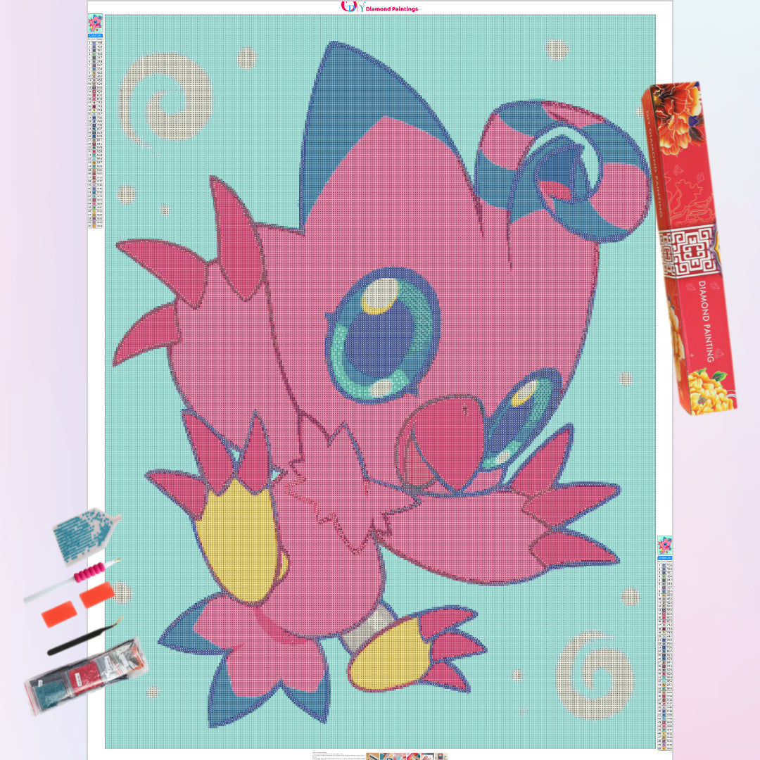 biyomon-diamond-painting-art-kit