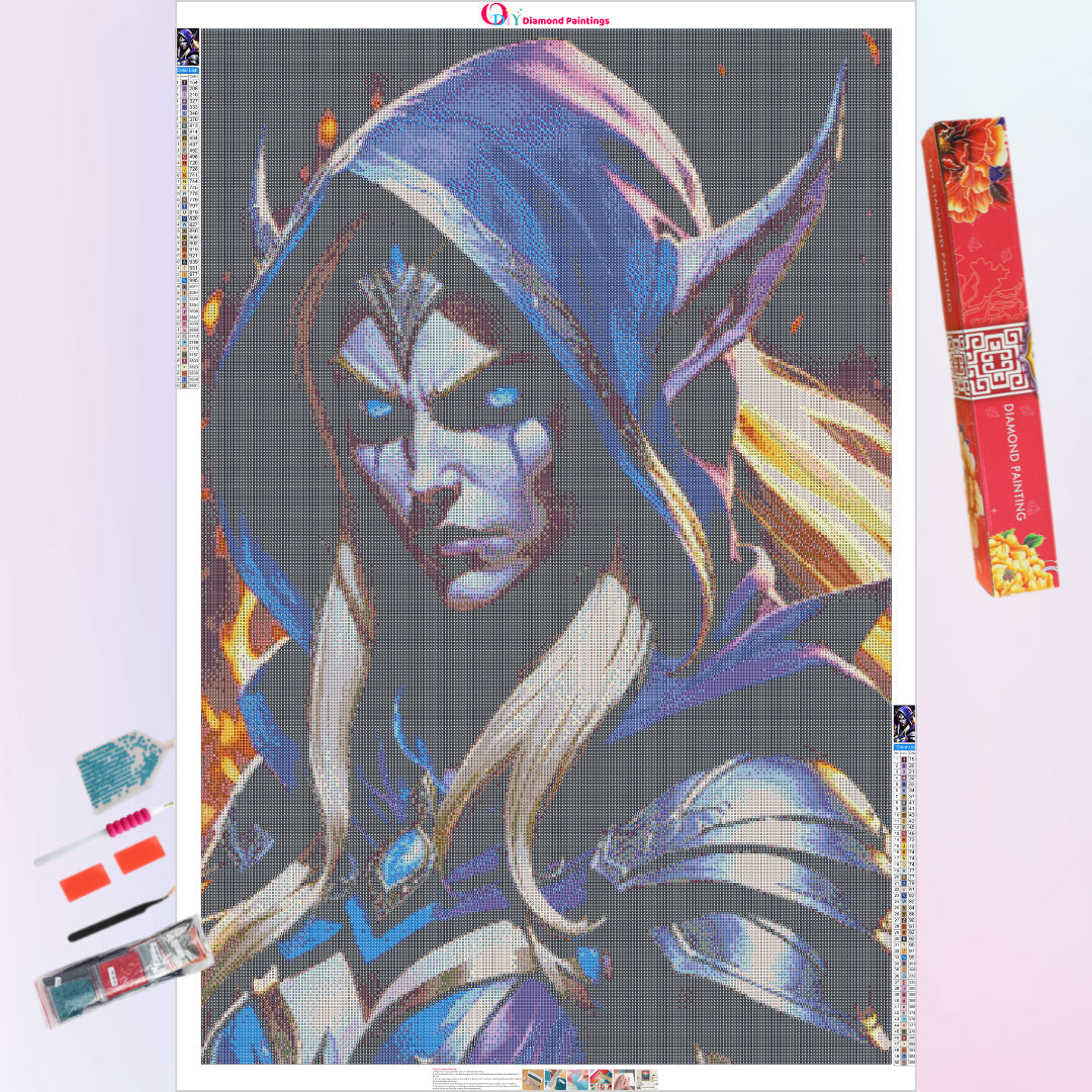 blue-sylvanas-diamond-painting-art-kit