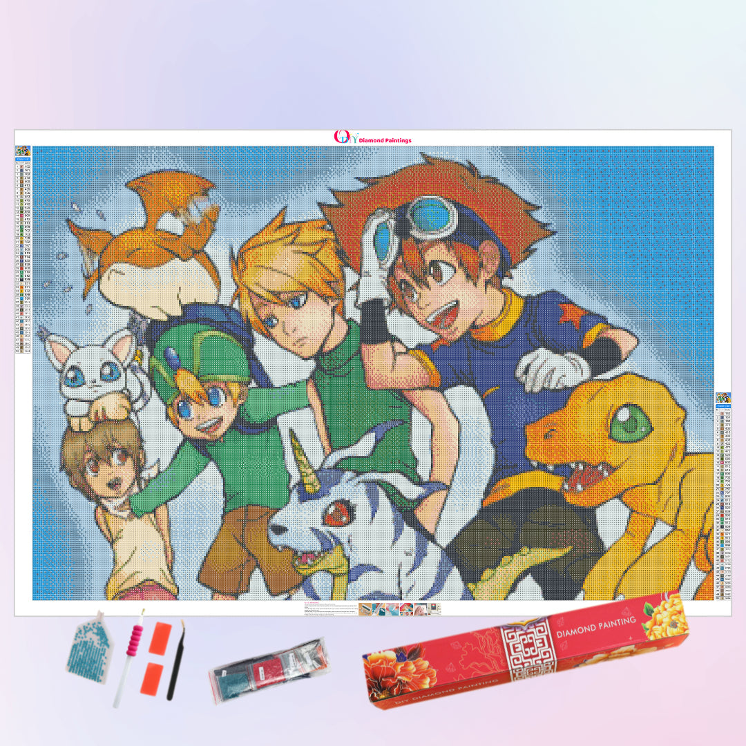 brothers-and-sisters-digimon-diamond-painting-art-kit