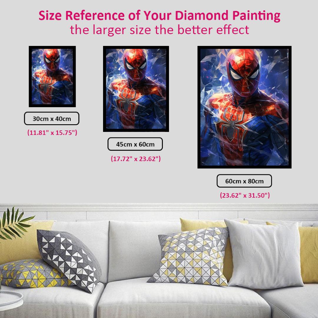 Frozen Spiderman Diamond Painting