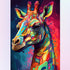 Colorful Giraffe Diamond Painting