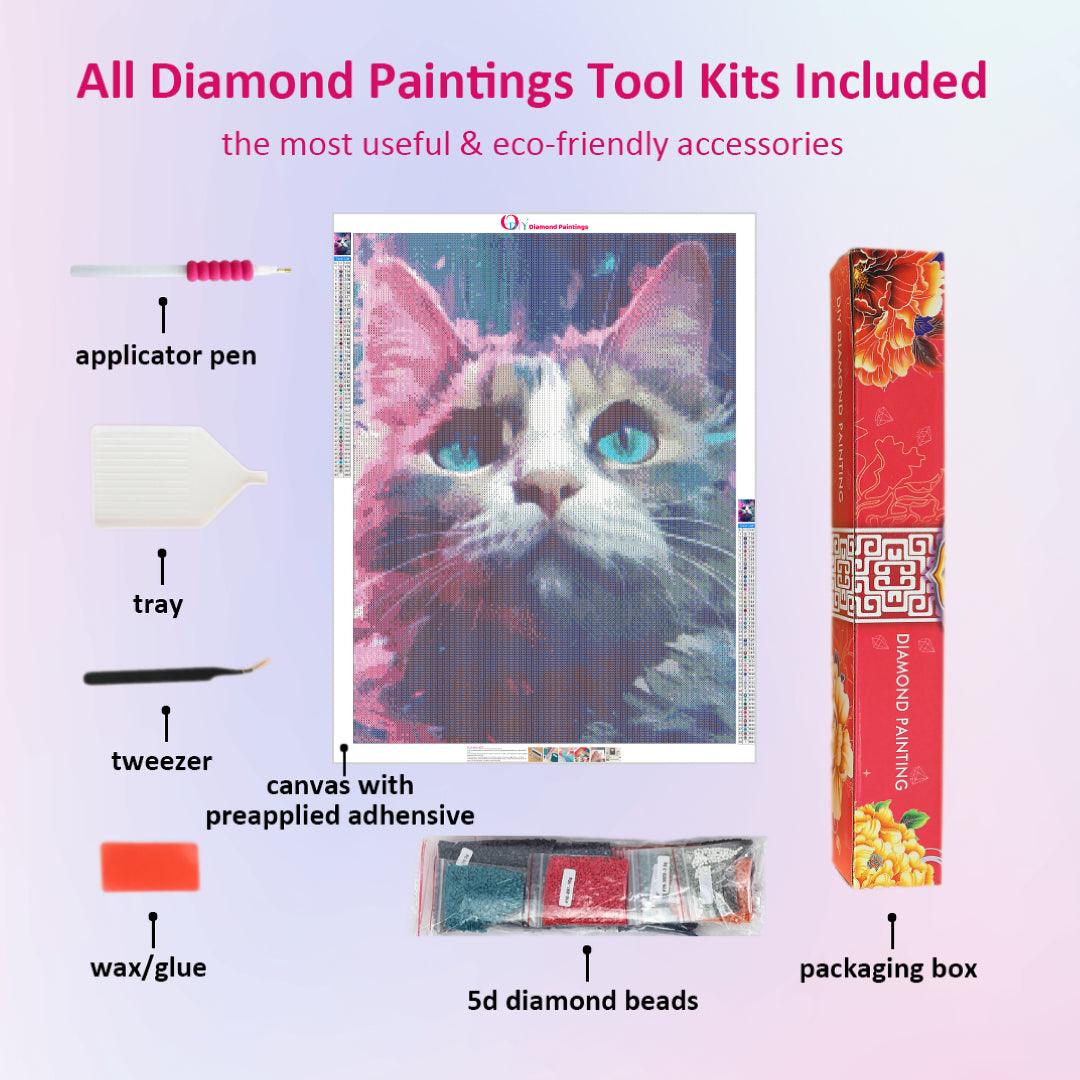 Cat's Moment Diamond Painting