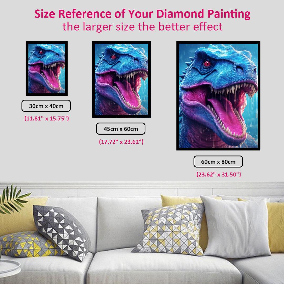 Hungry Dinosaur Diamond Painting