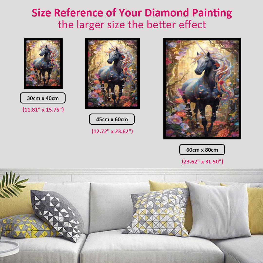 Unicorn Lady Diamond Painting