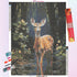 Sika Deer in the Deep Forest Diamond Painting