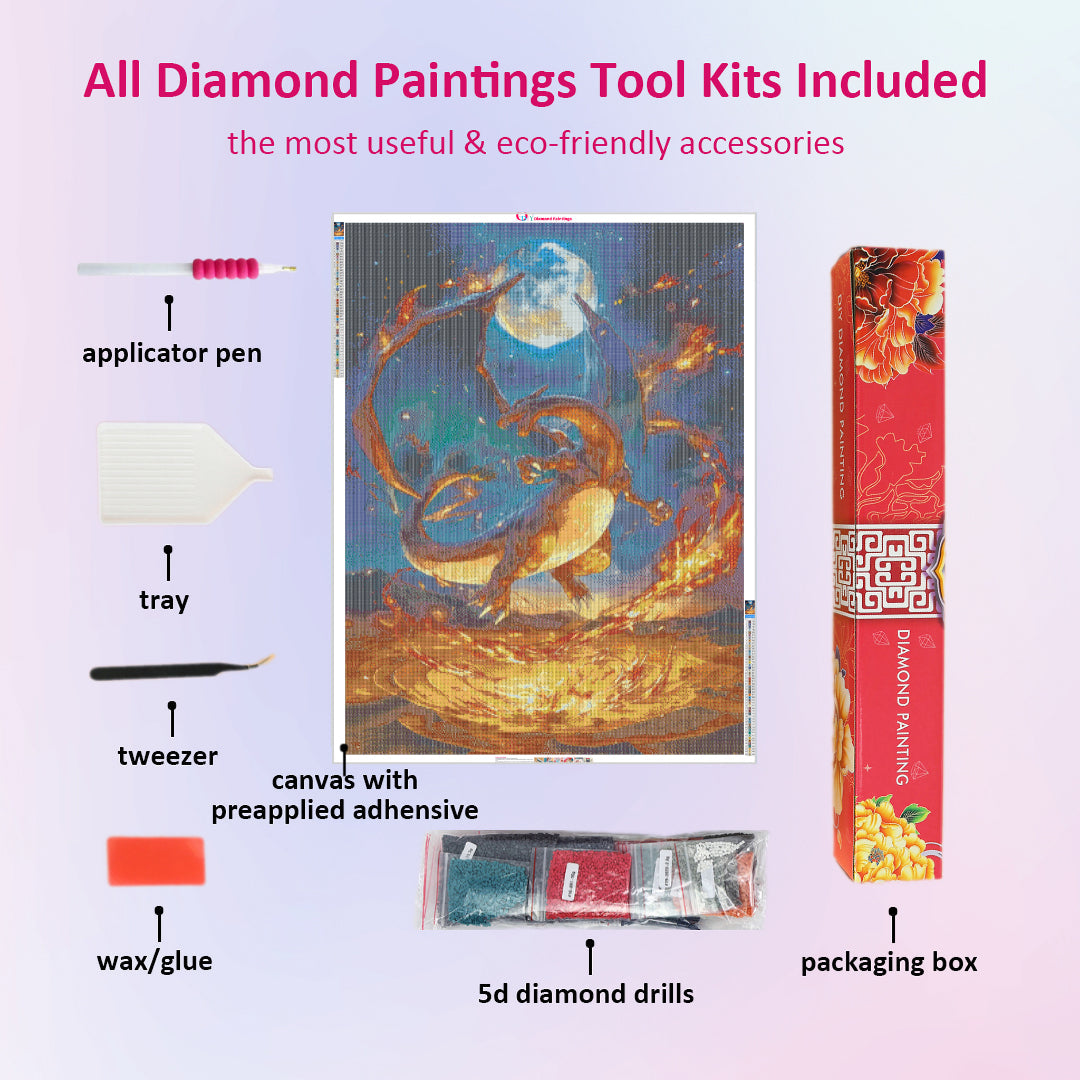 charizard-flames-diamond-painting-art-kit