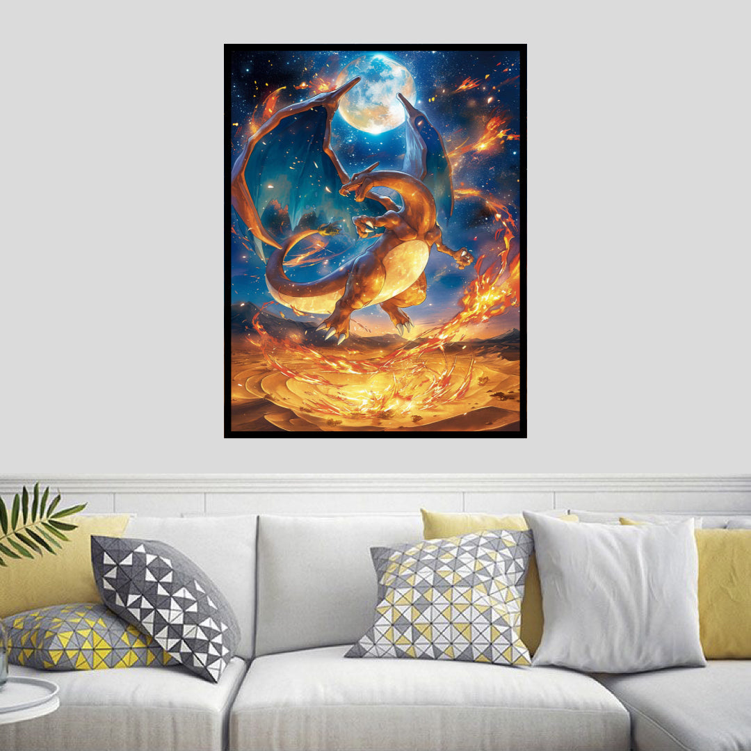 charizard-flames-diamond-painting-art-kit