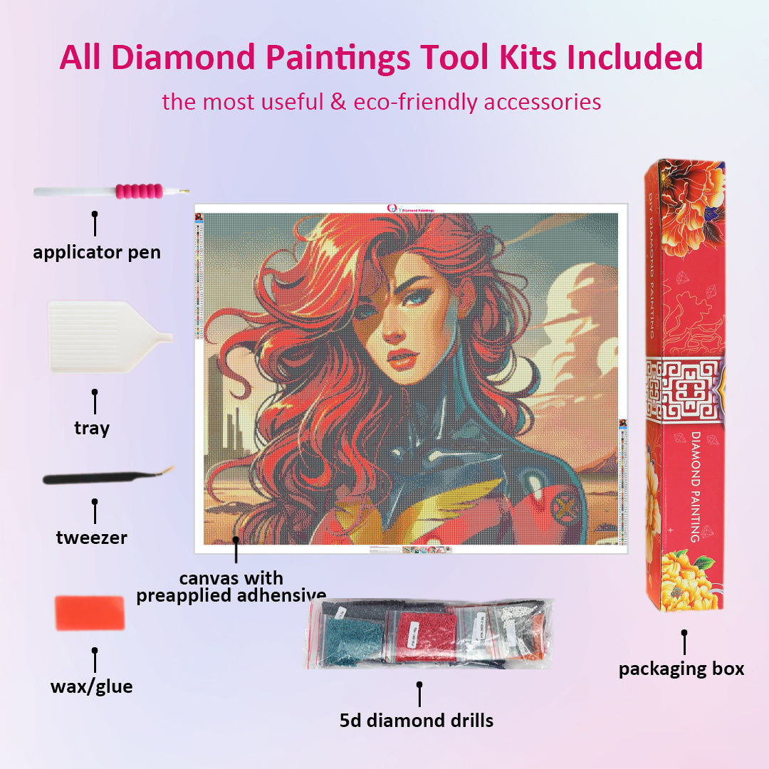 charming-phoenix-jean-grey-diamond-painting-art-kit