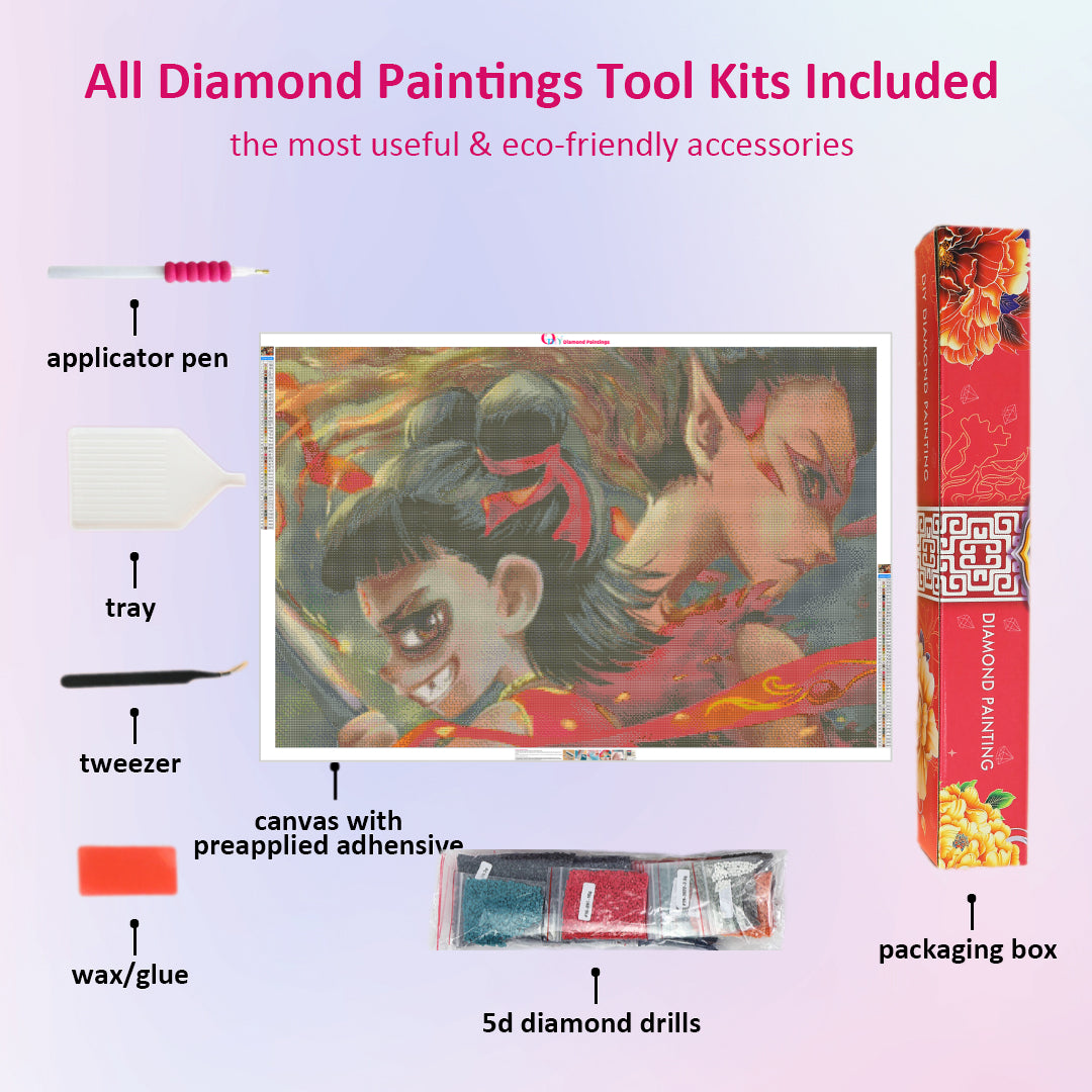 chinese-myth-ne-zha-diamond-painting-art-kit