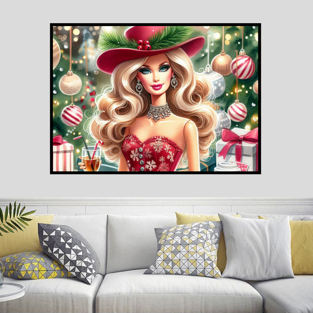 christmas-barbie-diamond-painting-art-kit