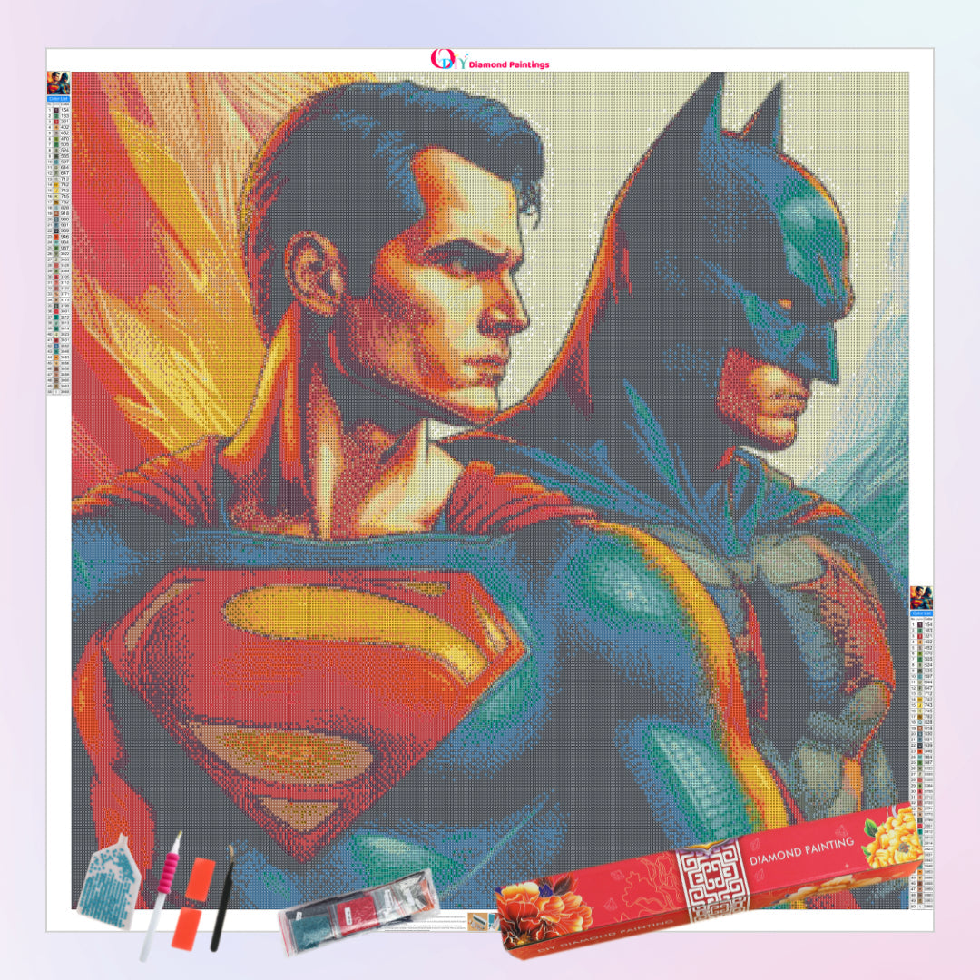 cool-superman-and-batman-diamond-painting-art-kit