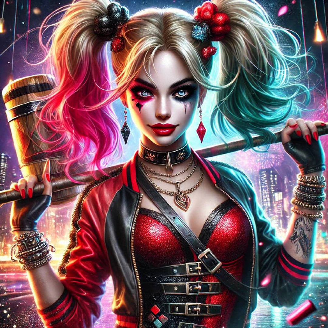 crazy-harley-quinn-diamond-painting-art-kit