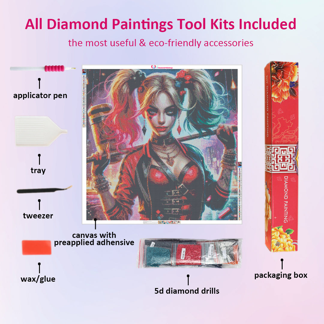 crazy-harley-quinn-diamond-painting-art-kit