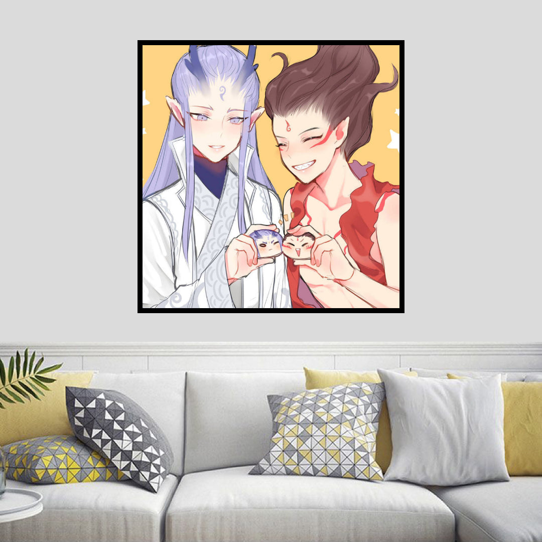 cute-aobing-and-ne-zha-diamond-painting-art-kit