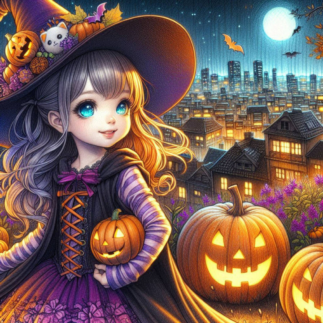 cute-halloween-girl-diamond-painting-art-kit