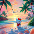 cute-hello-kitty-at-the-beach-diamond-painting-art-kit