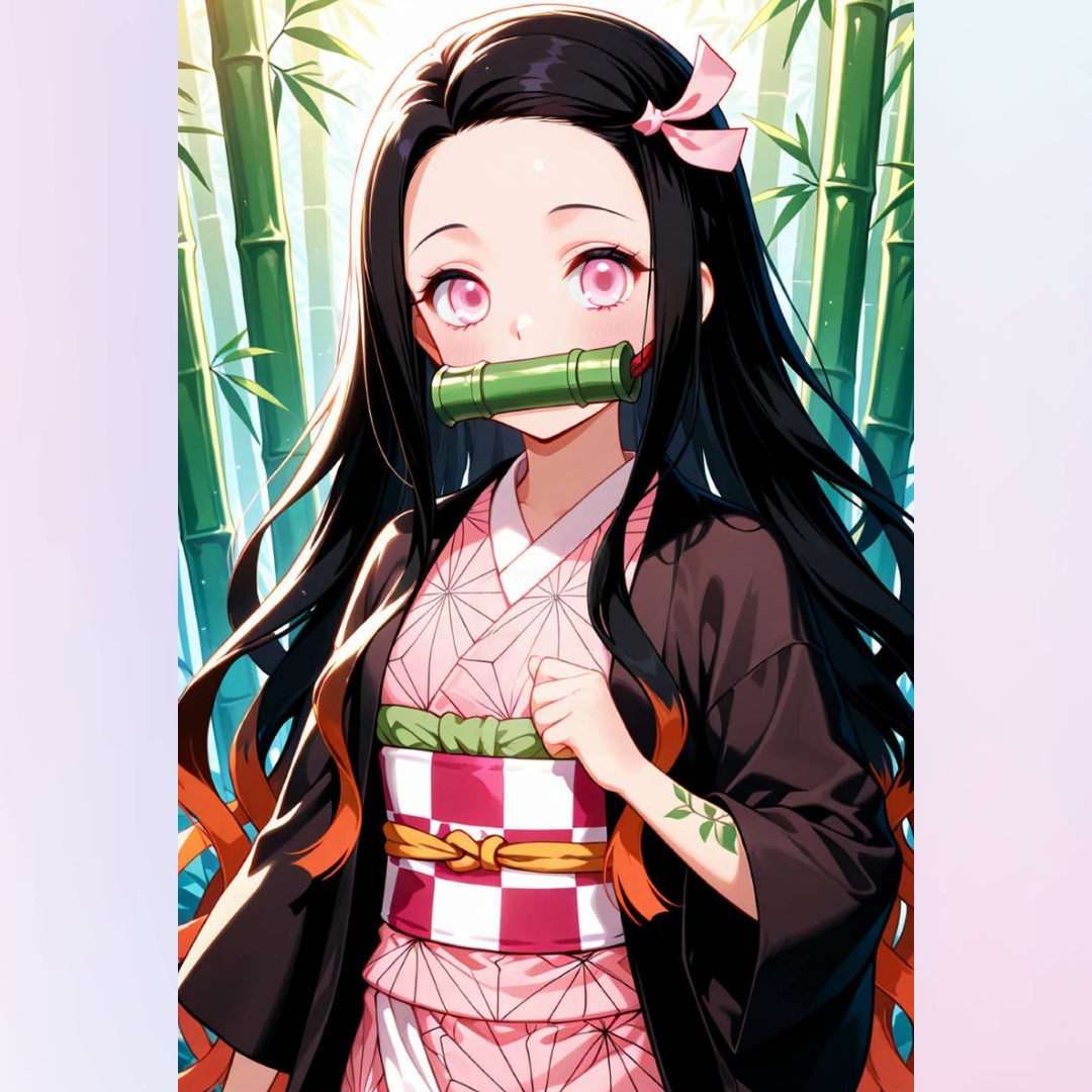 cute-nezuko-diamond-painting-art-kit