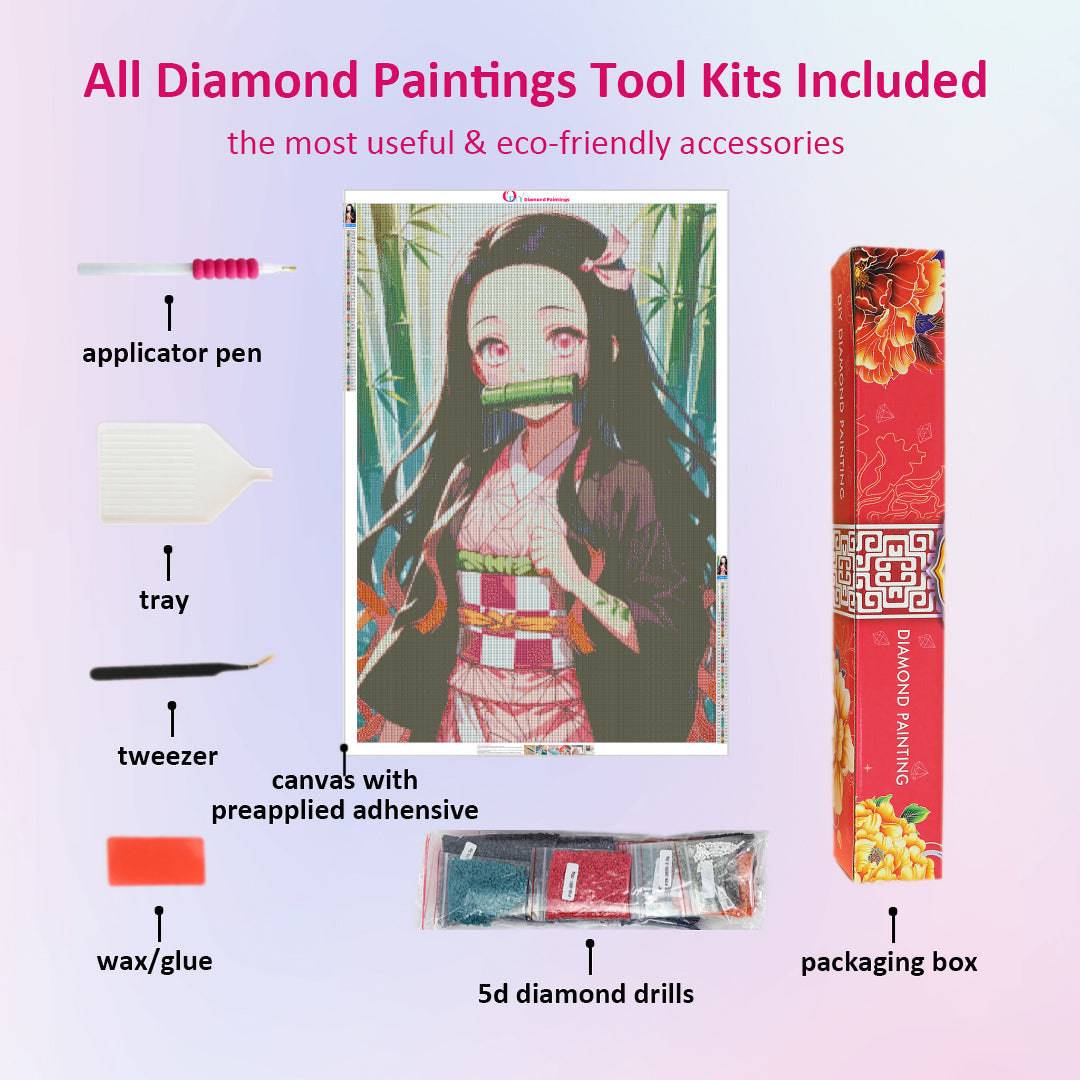 cute-nezuko-diamond-painting-art-kit