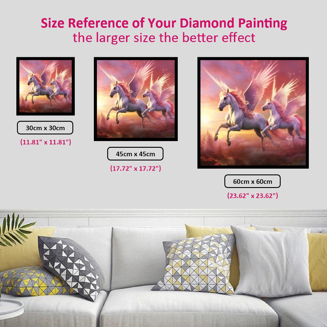 Flying Unicorns Diamond Painting