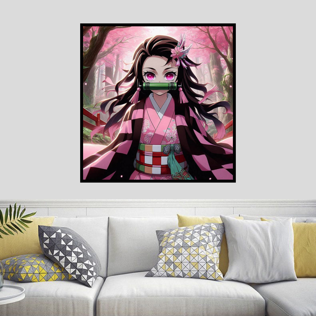 demon-slayer-nezuko-diamond-painting-art-kit