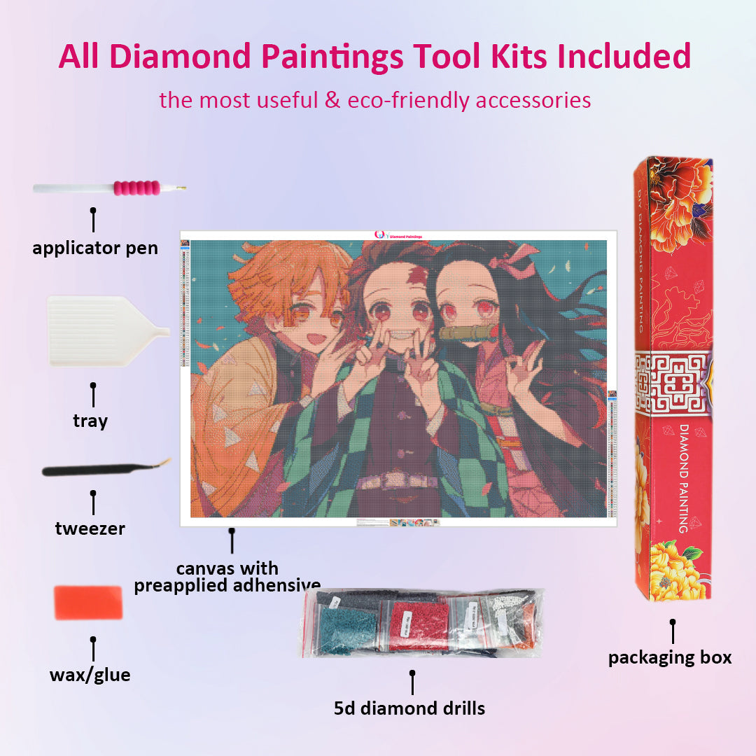 demon-slayer-zenitsu-tanjiro-nezuko-diamond-painting-art-kit