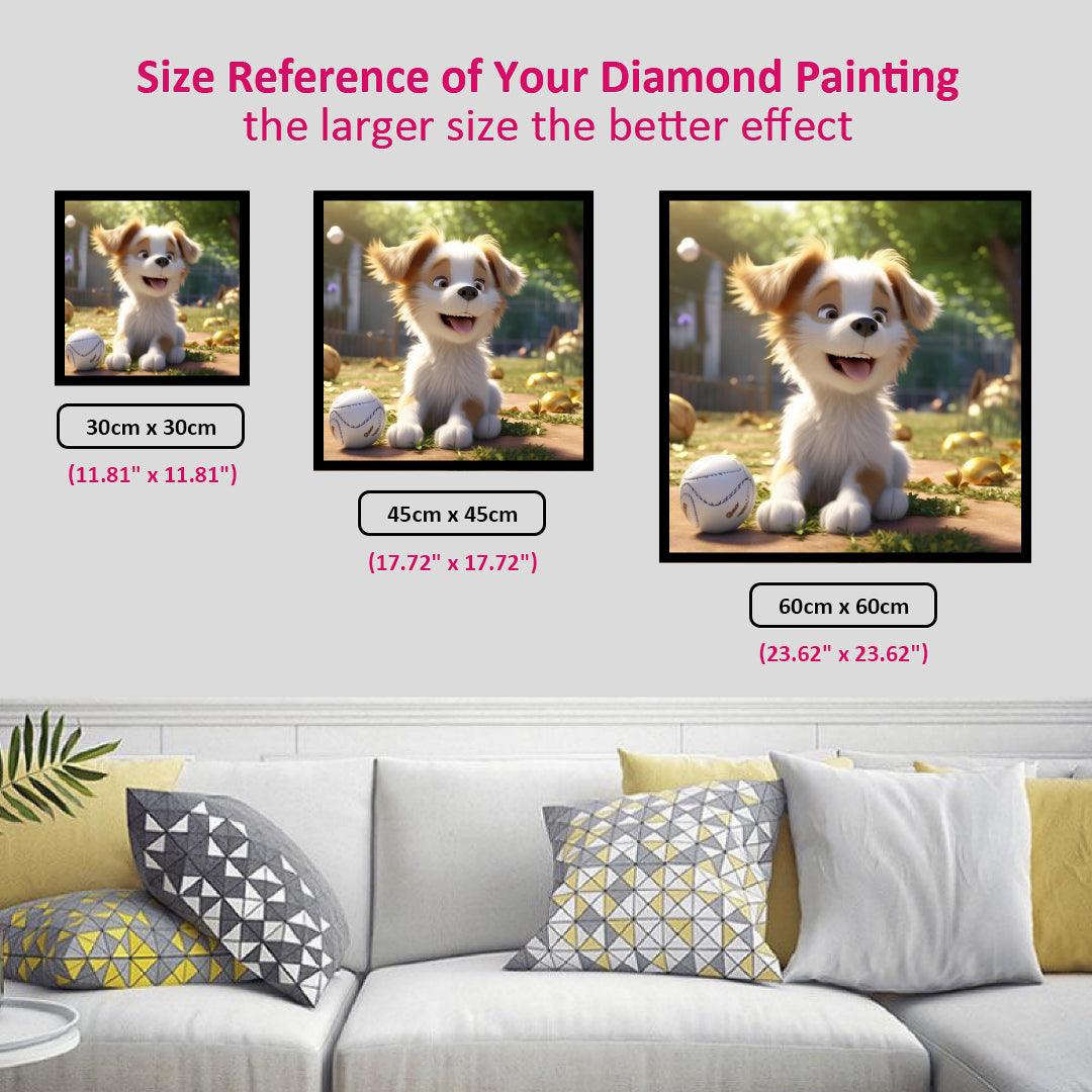 Cute Dog Diamond Painting