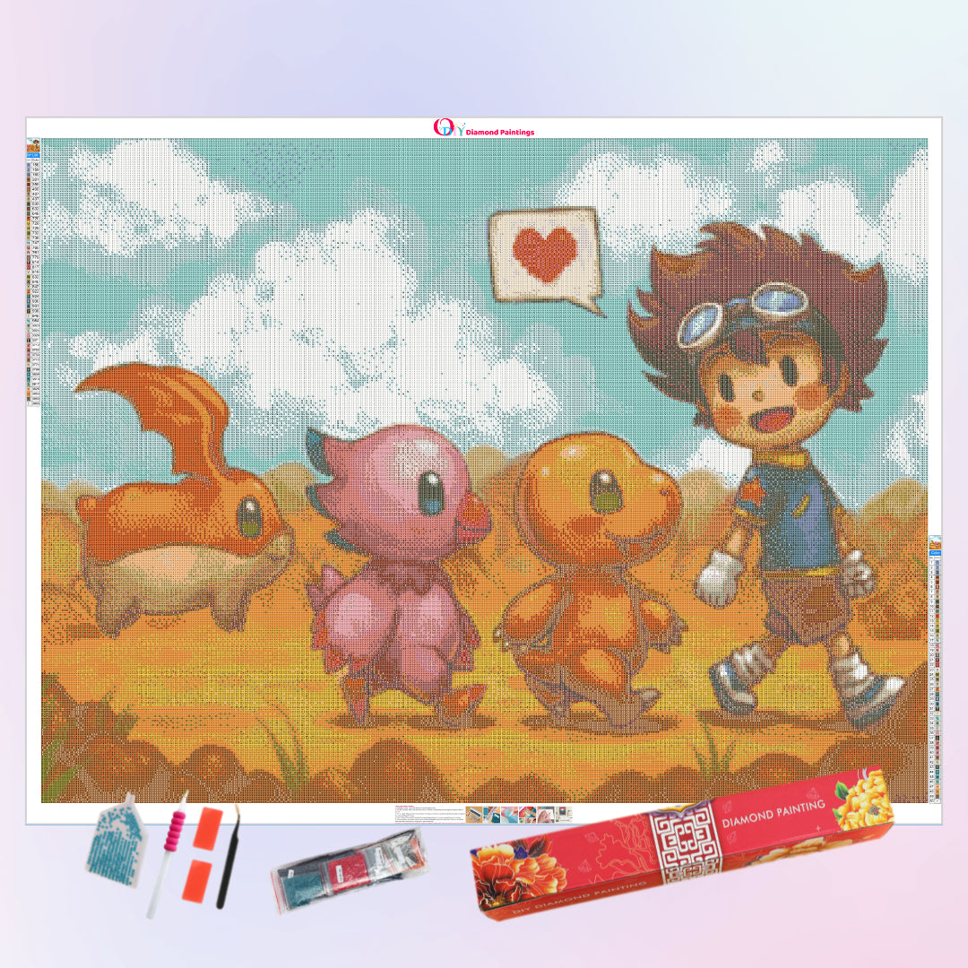 digimon-leisure-walk-diamond-painting-art-kit