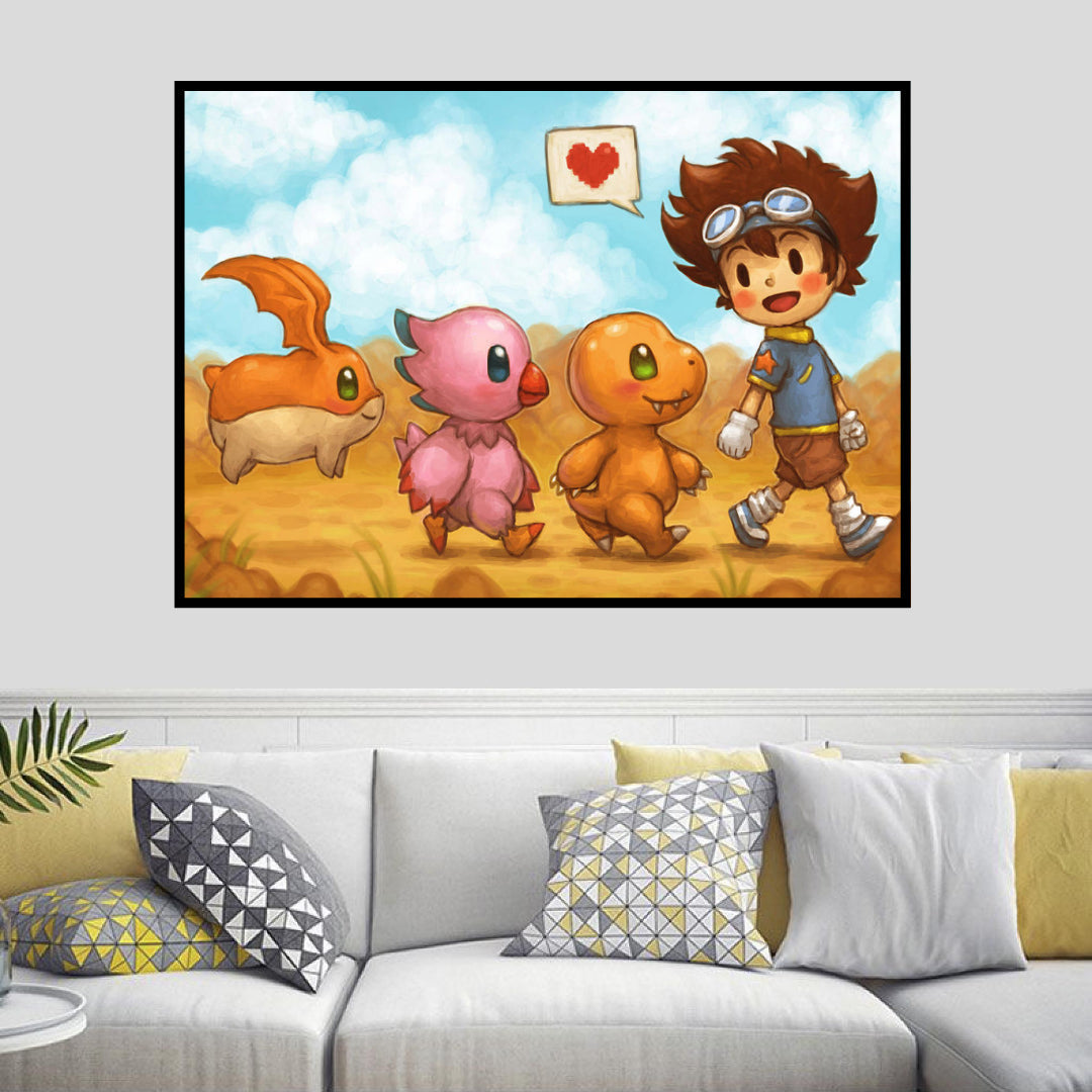 digimon-leisure-walk-diamond-painting-art-kit