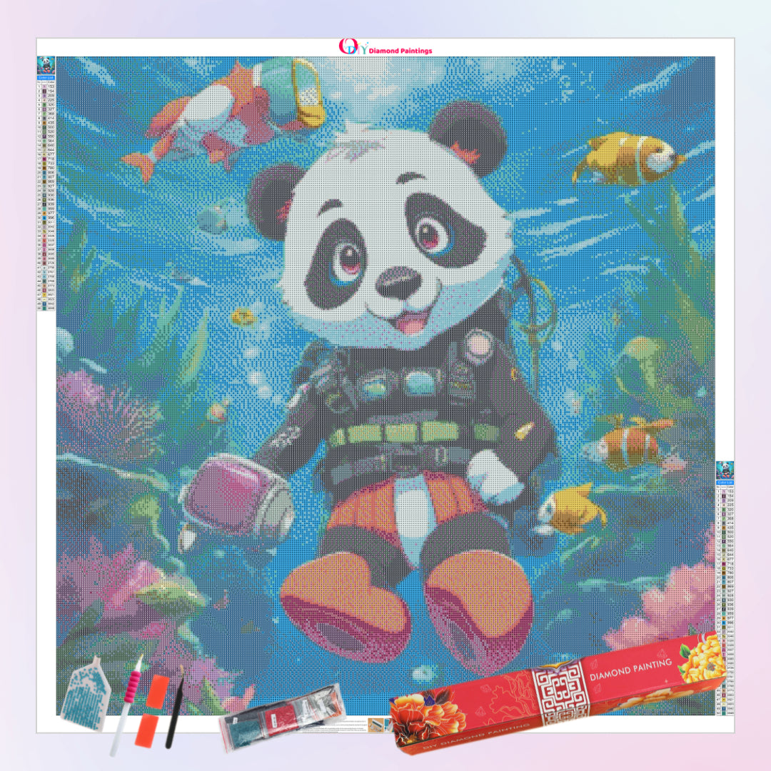 diving-panda-diamond-painting-art-kit