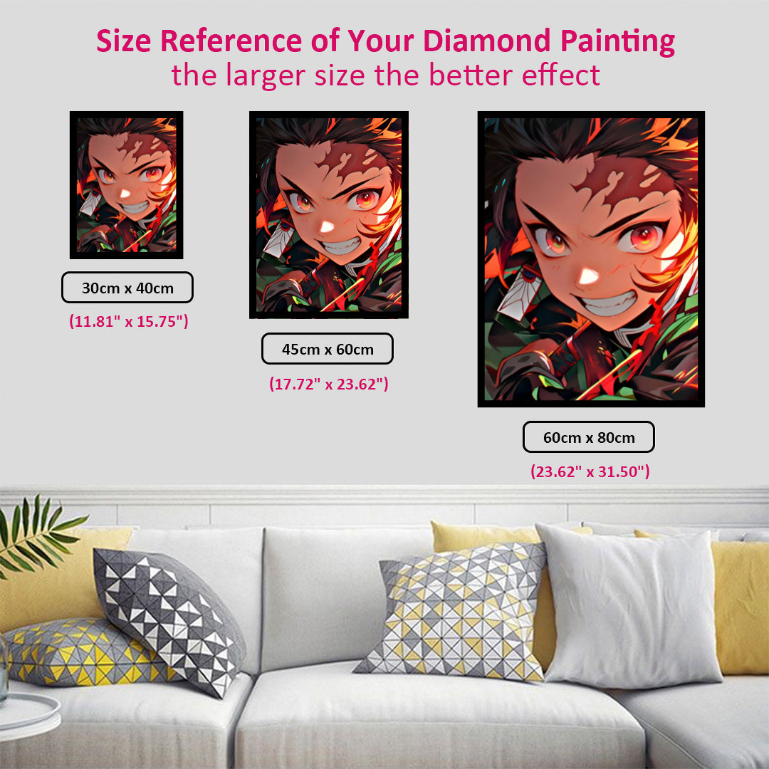 dynamic-tanjiro-kamado-diamond-painting-art-kit