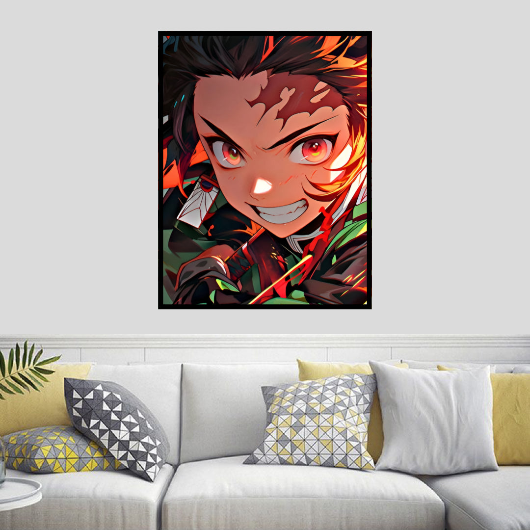 dynamic-tanjiro-kamado-diamond-painting-art-kit