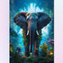 Elephant in the Forest Diamond Painting