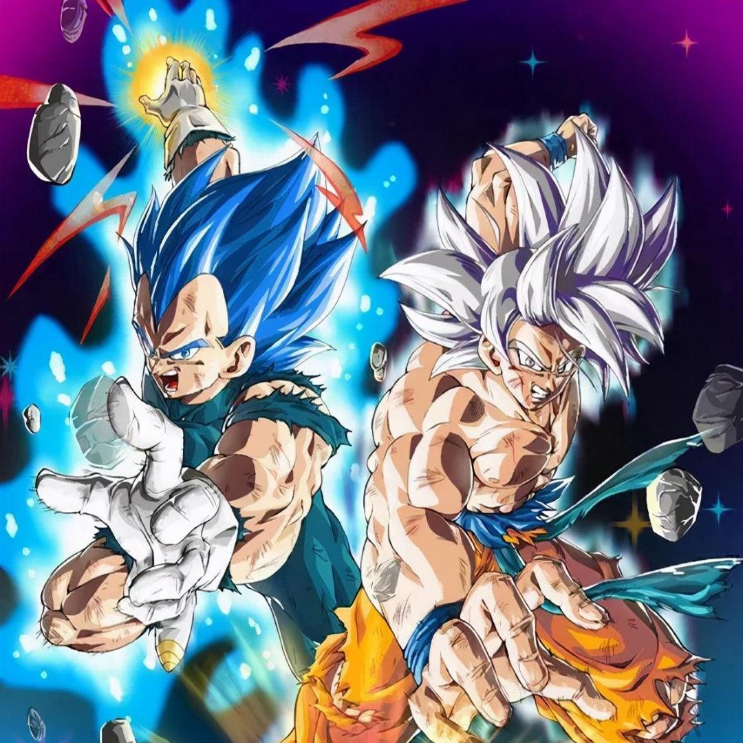 Goku and Vegeta the Earth's Mightiest Heroes Diamond Painting