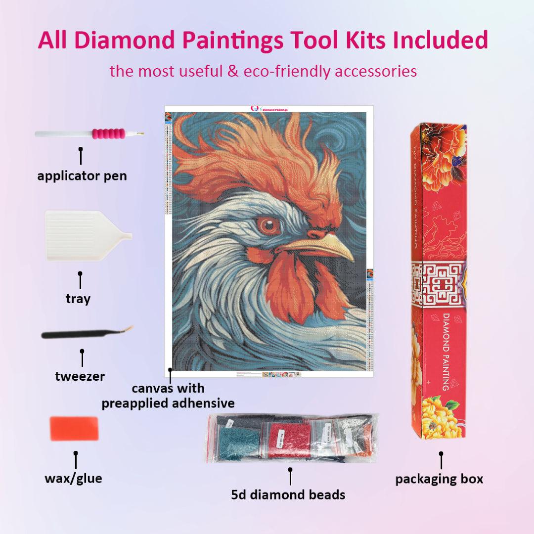 Great Rooster Diamond Painting