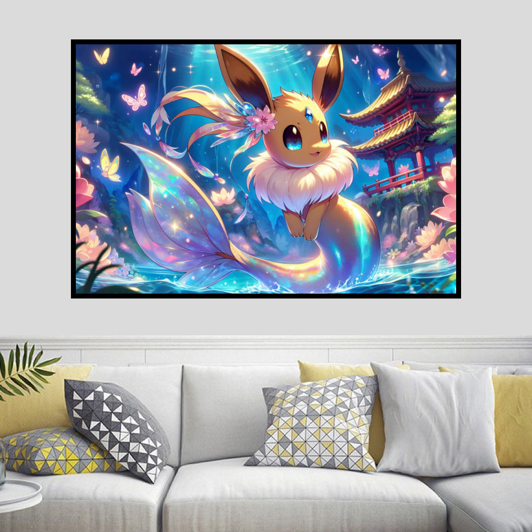 eevee-mermaid-cosplay-diamond-painting-art-kit