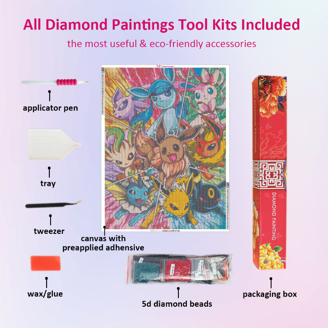 eevee-show-diamond-painting-art-kit