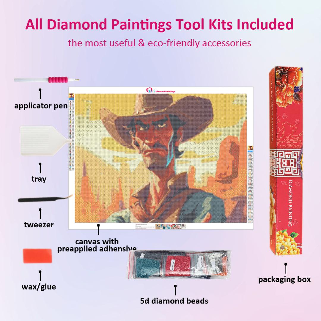 Western Cowboy Diamond Painting